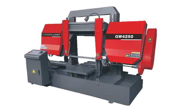 宜州GW4250双柱龙门卧式带锯床