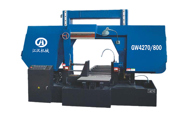 宜州GW4270/800双柱龙门卧式带锯床